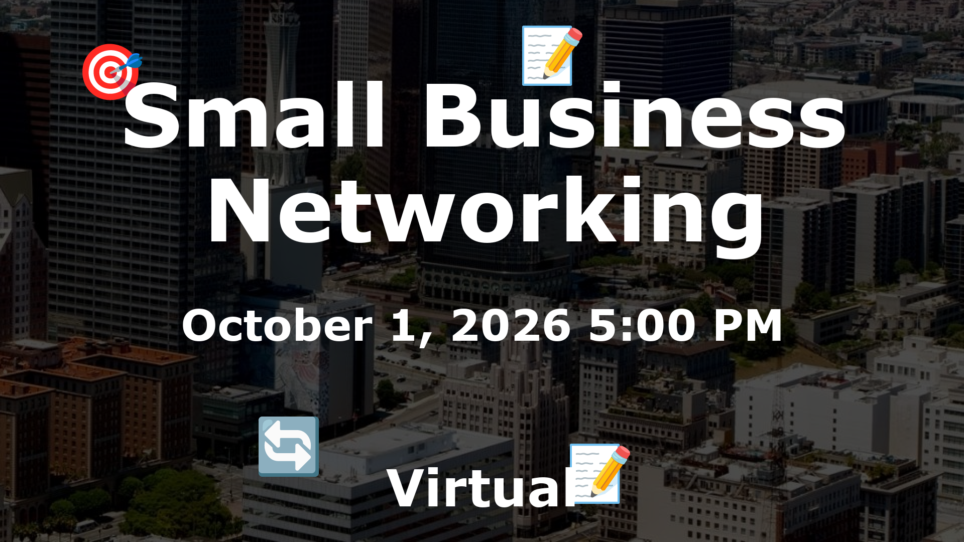 Small Business Networking event image